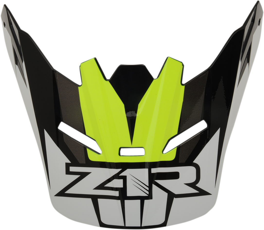 Z1R Youth Rise Visor Kit - Ascend - Hi-Viz Yellow 0133-1058