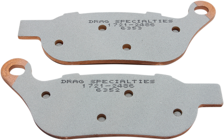 DRAG SPECIALTIES Sintered Brake Pads - Harley-Davidson HDP987