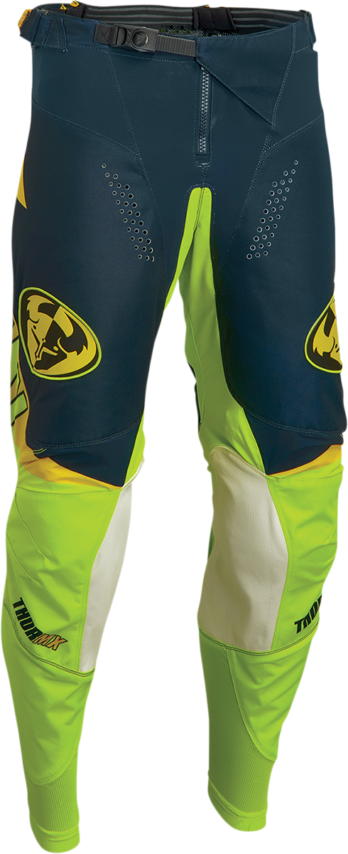 THOR Pulse 04 LE Pants - Midnight/Lime - 28 2901-9990