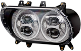 CUSTOM DYNAMICS Headlight - Chrome - FLTR CDTB-RG-15-C