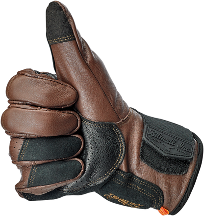 BILTWELL Borrego Gloves - Chocolate/Black - XL 1506-0201-305