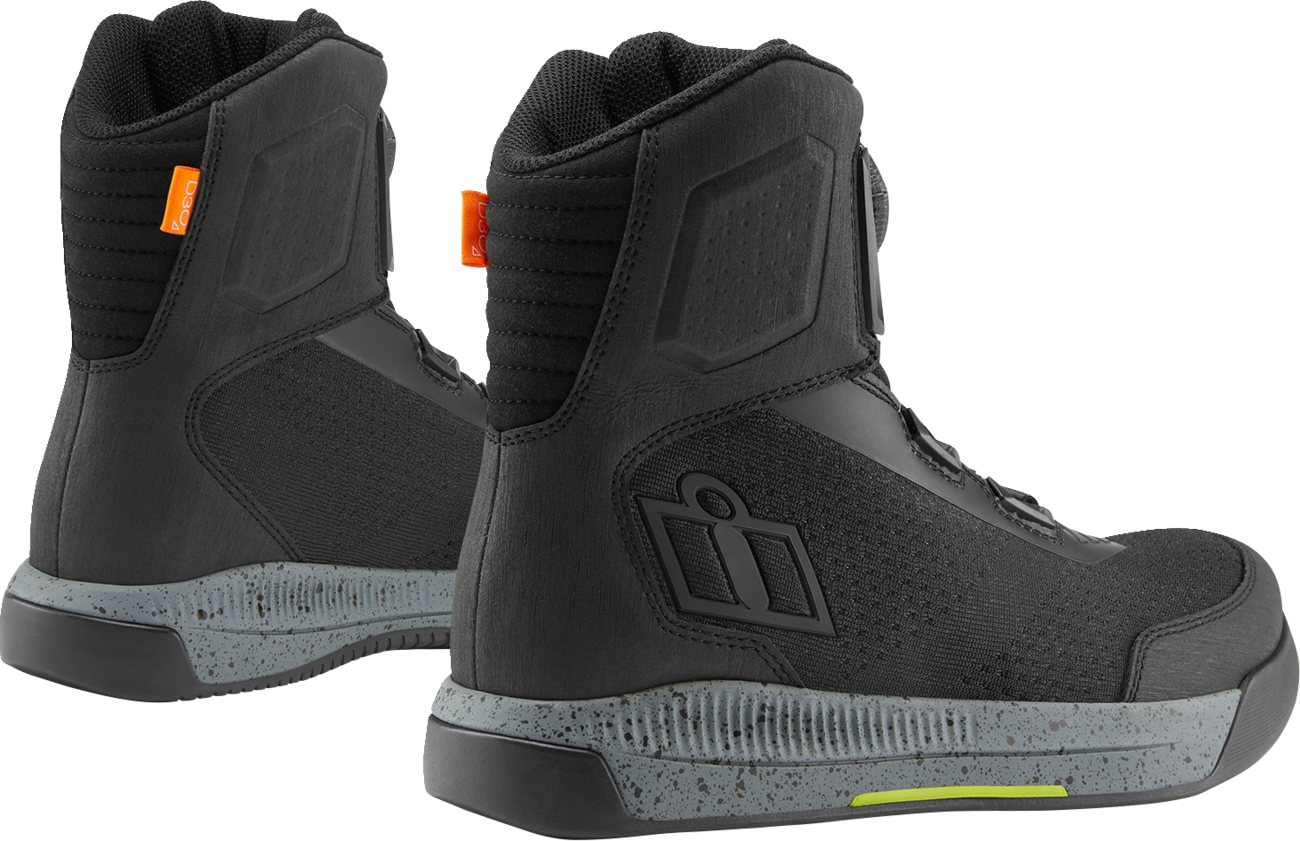 ICON Overlord™ Vented CE Boots - Black - Size 9 3403-1259