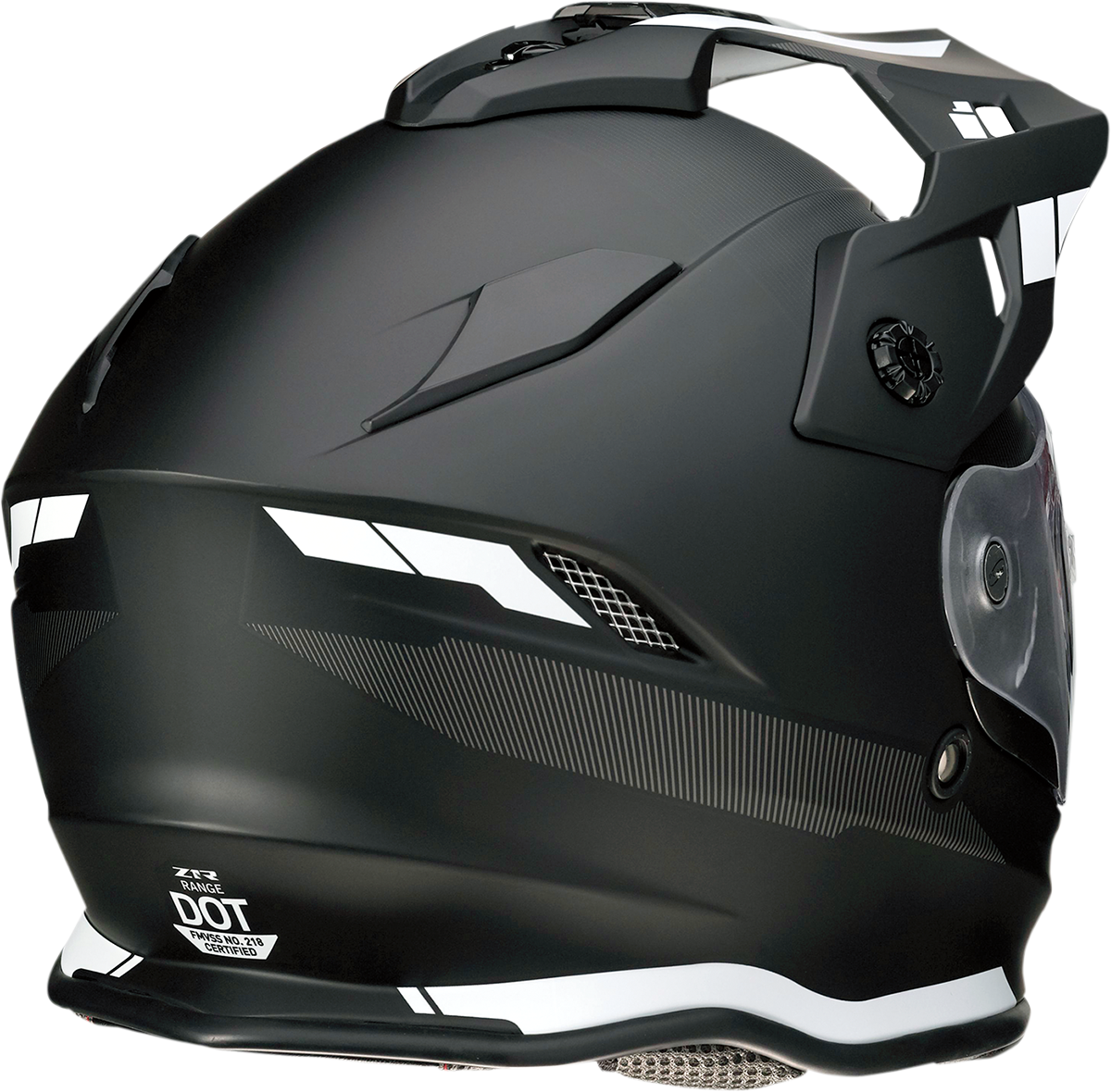 Z1R Range Helmet - Uptake - Black/White - Medium 0140-0009