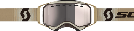 SCOTT Prospect Snow Cross Goggle - Beige/Brown - Enhancer Silver Chrome 272846-1074313