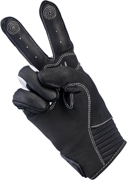 BILTWELL Bridgeport Gloves - Red - Medium 1509-0801-303