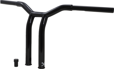 BURLY BRAND Handlebar - Dominator - Raked - 12" - Black B12-6052B