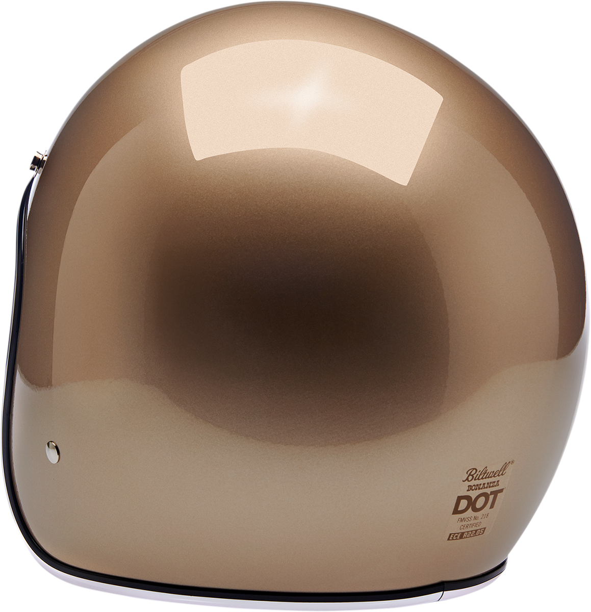 BILTWELL Bonanza Helmet - Metallic Champagne - Large 1001-328-204