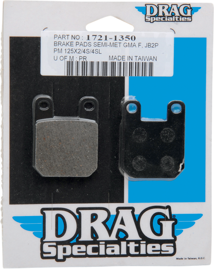 DRAG SPECIALTIES Sintered Brake Pads FAD115HH