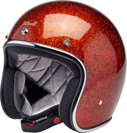 BILTWELL Bonanza Helmet - Rootbeer Megaflake - Medium 1001-457-203