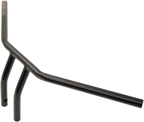 DRAG SPECIALTIES Handlebar - T-Bar - Drilled/Dimpled - 8" - Black 0601-4228