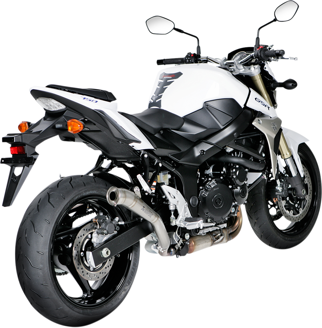IN STOCK OPEN BOX   AKRAPOVIC Megaphone Muffler - Titanium GSR 750/GSX-S 750 2011-2016  SM-S7SO1T 1811-2840