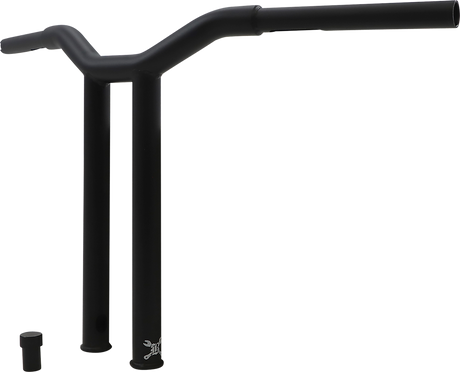 BURLY BRAND Handlebar - Dominator - Straight - 14" - Matte Black B12-6073SB
