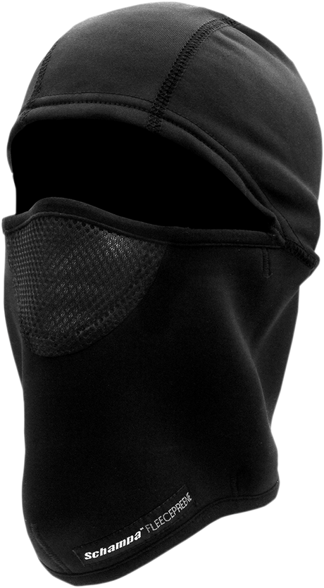 SCHAMPA & DIRT SKINS Fleece Balaclava - Black BLCLV100-F