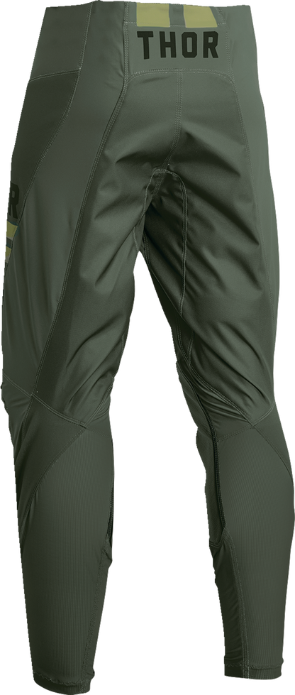 THOR Youth Pulse Combat Pants - Army Green/Black - 18 2903-2243