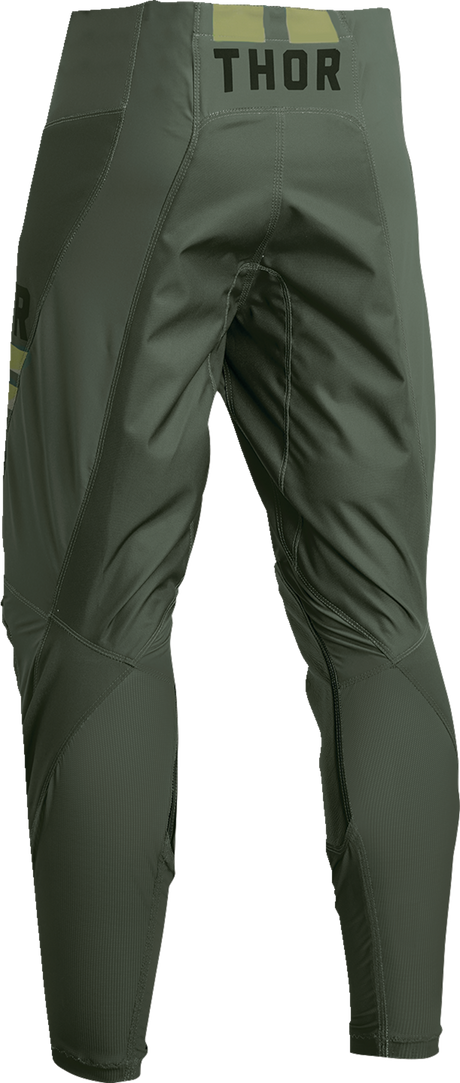 THOR Youth Pulse Combat Pants - Army Green/Black - 18 2903-2243