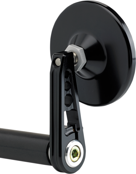 JOKER MACHINE Bar-End Mirror - Black 09-313-DB