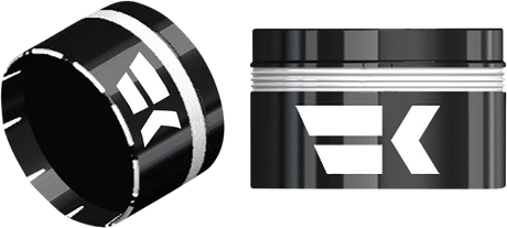 KHROME WERKS Grips - Tracer - Custom Contour - TBW - Black 500100