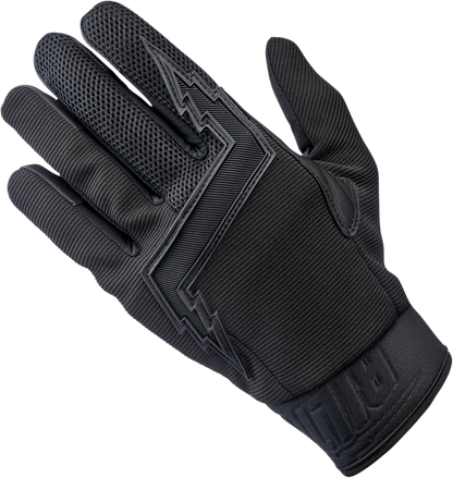 BILTWELL Baja Gloves - Black Out - Medium 1508-0101-303