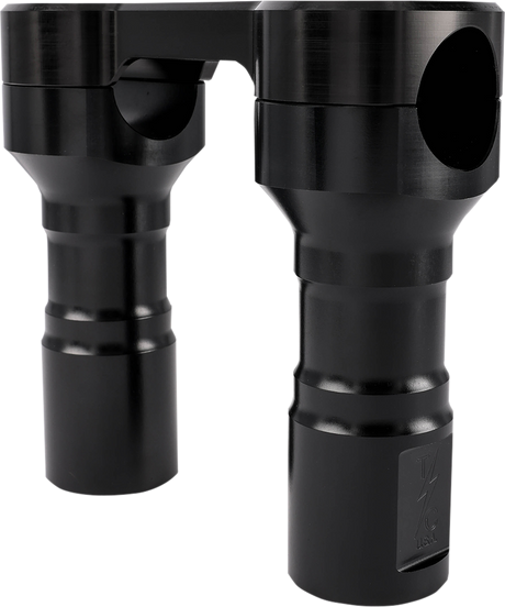 THRASHIN SUPPLY CO. Risers - Hole Shot - 4" - Black TSC-4100-1
