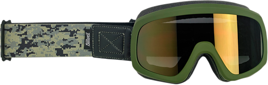 BILTWELL Overland 2.0 Goggles - Grunt - Olive Camo 2111-6003-008