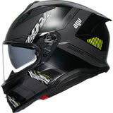 AGV K7 Helmet - Kyber - Matte Gray/Yellow Fluo - Medium 0101-17985