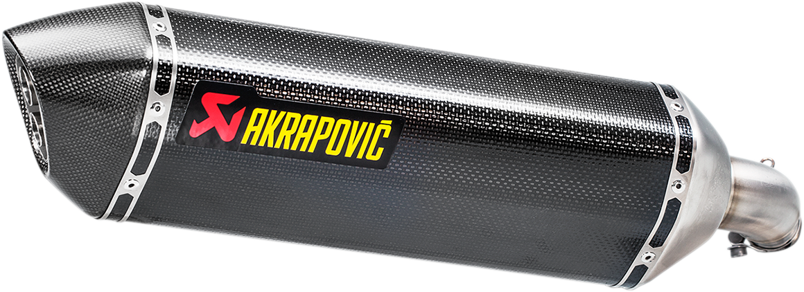 AKRAPOVIC Slip-On Line Muffler - Carbon Fiber SV 650 2017-2020, 2022-2023   S-S6SO9-HRC/1 1811-3346