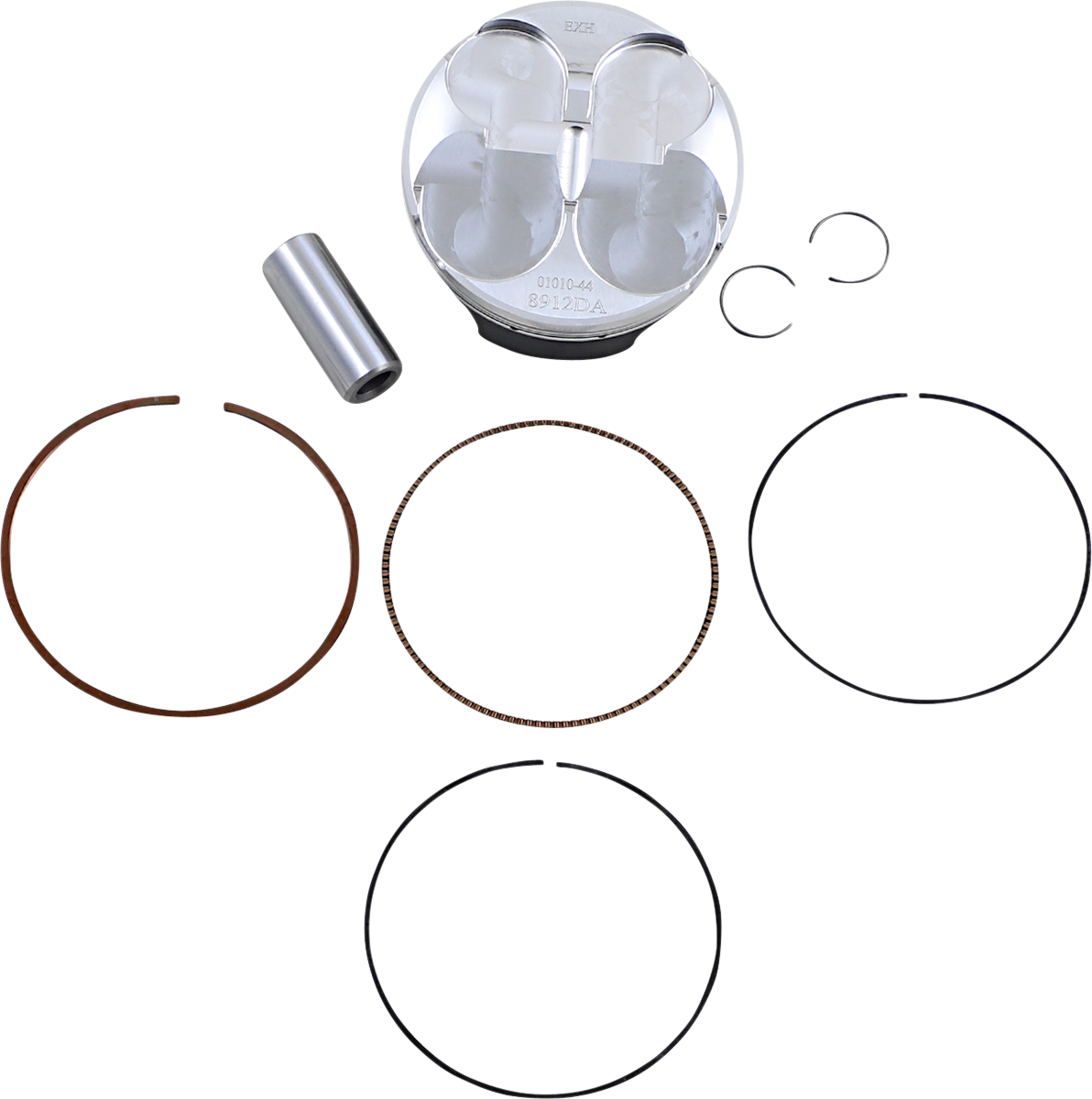 WOSSNER Piston Kit - CRF250R - 76.76 mm 8912DA