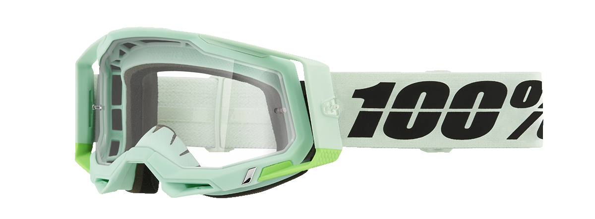 100% Racecraft 2 Goggles - Palomar - Clear 50009-00025