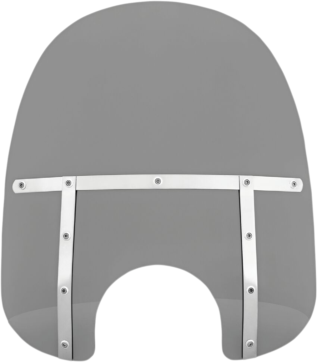 MEMPHIS SHADES Fats Windshield - 19" - 7" Headlight - Black Smoke MEM33112
