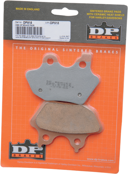 DP BRAKES Sintered Brake Pads - DP918 DP-918