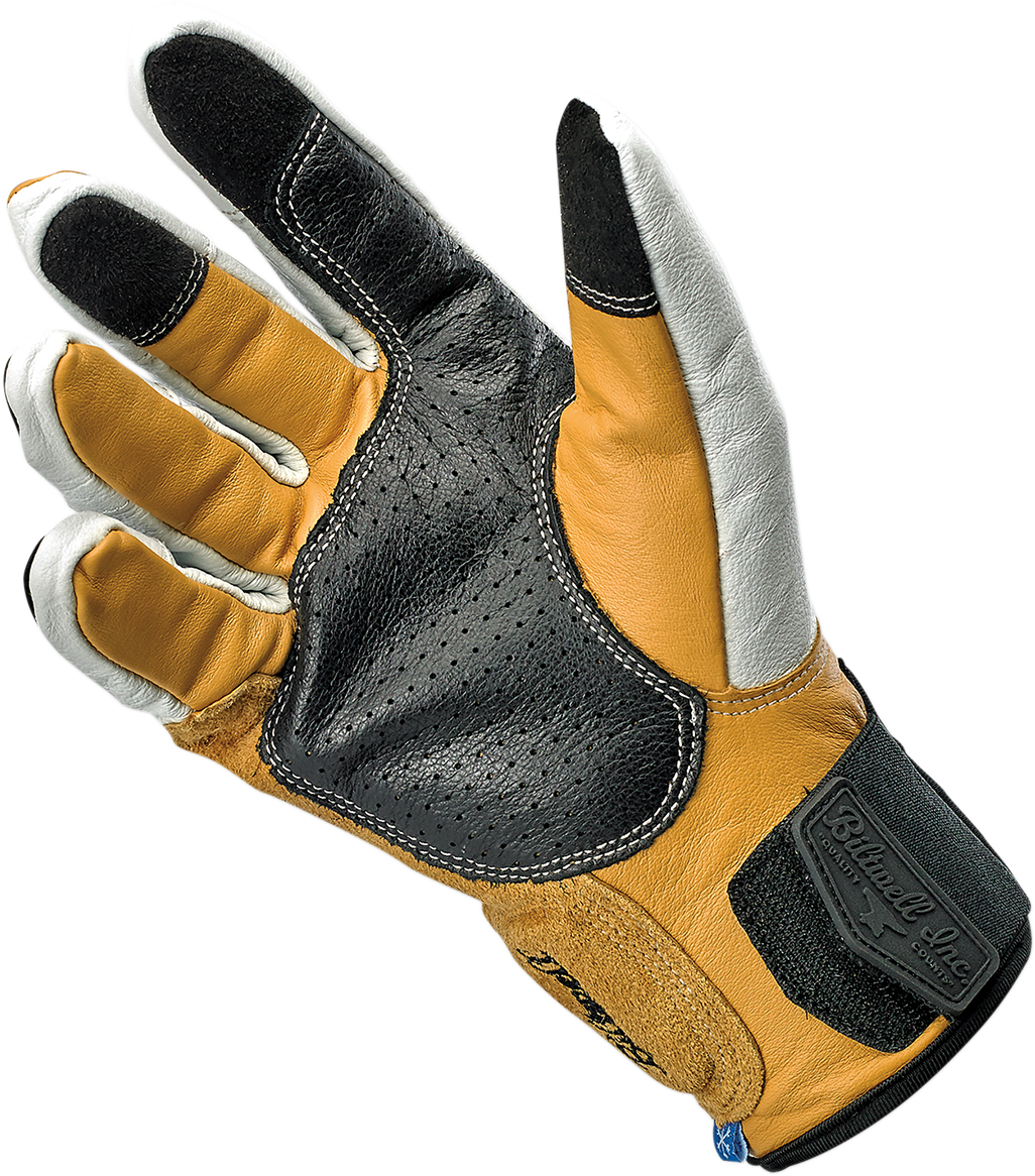 BILTWELL Belden Gloves - Cement - Medium 1505-0409-303