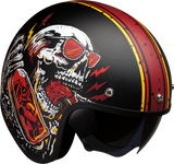 Z1R Saturn Helmet - Devil Made Me - Black/Red - XS 0104-2816