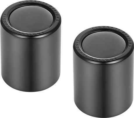 FIGURATI DESIGNS Docking Hardware Covers - Short - Black FD65-DC-2530-BK