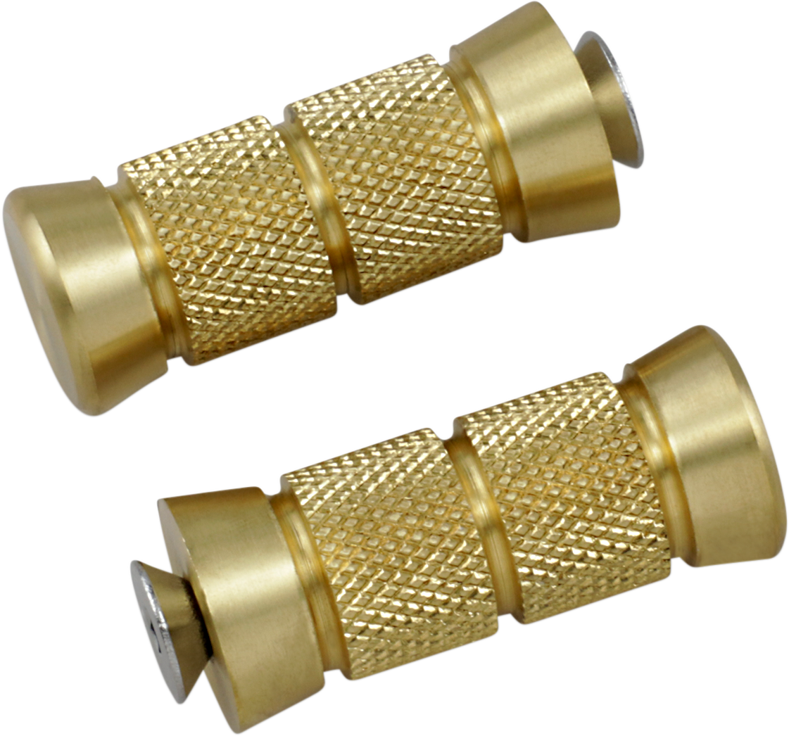 ACCUTRONIX Toe Peg - Knurled - Brass PT220-KG5