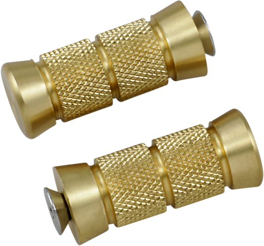 ACCUTRONIX Toe Peg - Knurled - Brass PT220-KG5