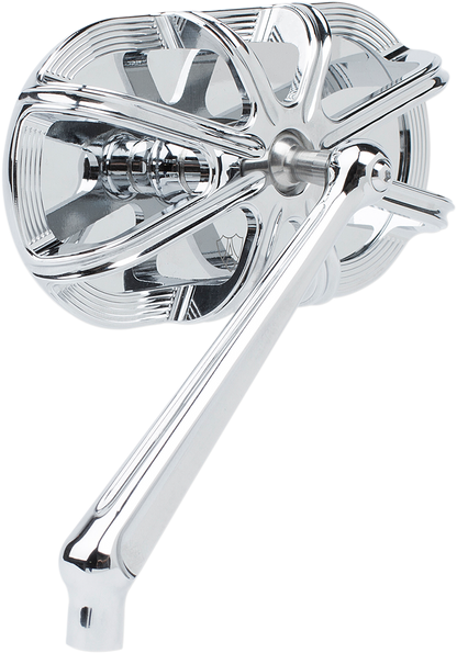 ARLEN NESS 10 Gauge Mirror - Chrome - Left 13-161