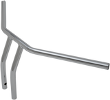 Manillar DRAG SPECIALTIES - Barra en T - Perforado/con hoyuelos - 10" - Cromo 0601-4230