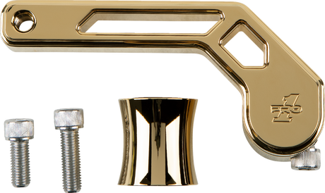 PRO-ONE PERF.MFG. T-Rex Shorty Shifter Arm - Gold - '88-'22 FL 500775TIN