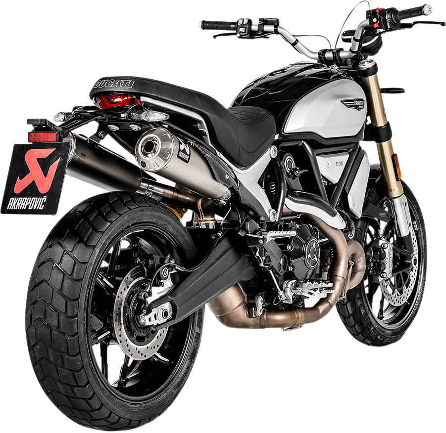 Silenciadores AKRAPOVIC Titanio Scrambler 1100 2018-2020 S-D11SO4-HBFGT 1811-3700