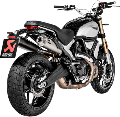 Silenciadores AKRAPOVIC Titanio Scrambler 1100 2018-2020 S-D11SO4-HBFGT 1811-3700