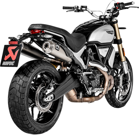AKRAPOVIC Titanium Mufflers Scrambler 1100 2018-2020 S-D11SO4-HBFGT 1811-3700