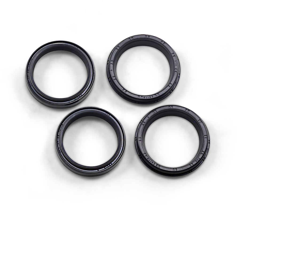 DRAG SPECIALTIES Kit de sello de horquilla/limpiador de polvo - 47 mm 56-142