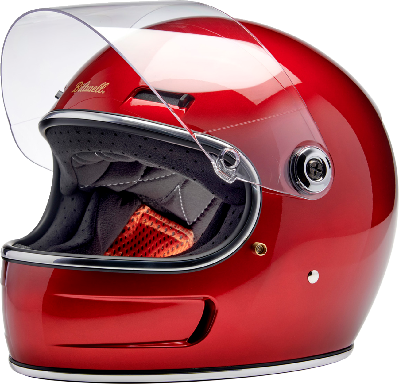 BILTWELL Gringo SV Helmet - Metallic Cherry Red - Large 1006-351-504