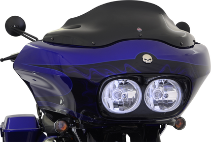 KLOCK WERKS Flare™ Windshield - 8" - Black - '98-'13 FLTR KWW-01-0190