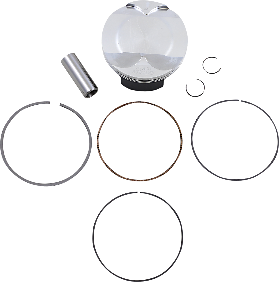 WOSSNER Piston Kit - FC/FE 450/EXC450R - 94.96 mm 8707DB