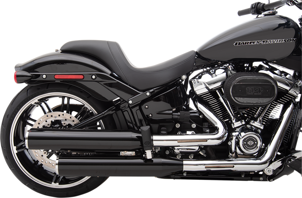 DRAG SPECIALTIES Asiento Predator - Liso - Vinilo - FX 0802-1264