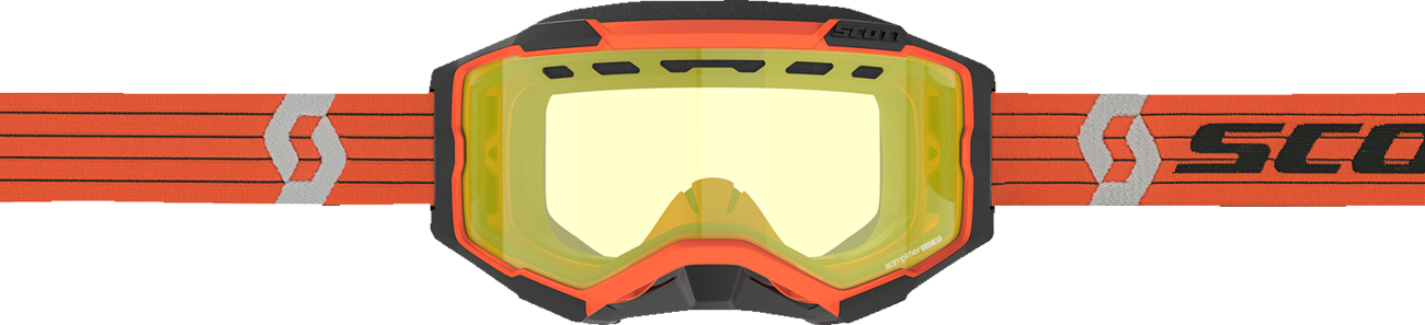 SCOTT Fury Snow Cross Goggle - Orange/Gray - Yellow 278605-1011029
