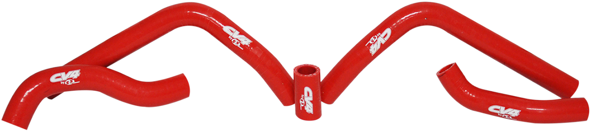 CV4 Radiator Hose Kit - Red - Honda SFSMBC37R