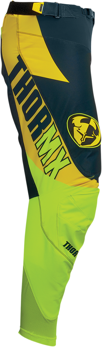 THOR Pulse 04 LE Pants - Midnight/Lime - 28 2901-9990