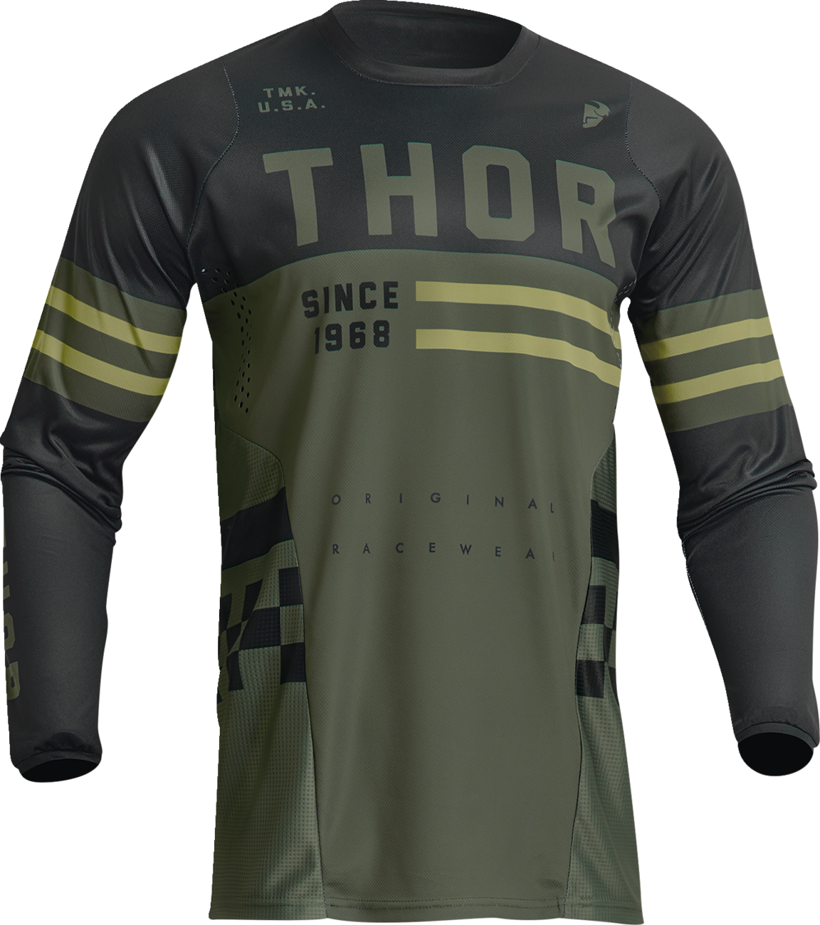 THOR Youth Pulse Combat Jersey - Army - 2XS 2912-2179